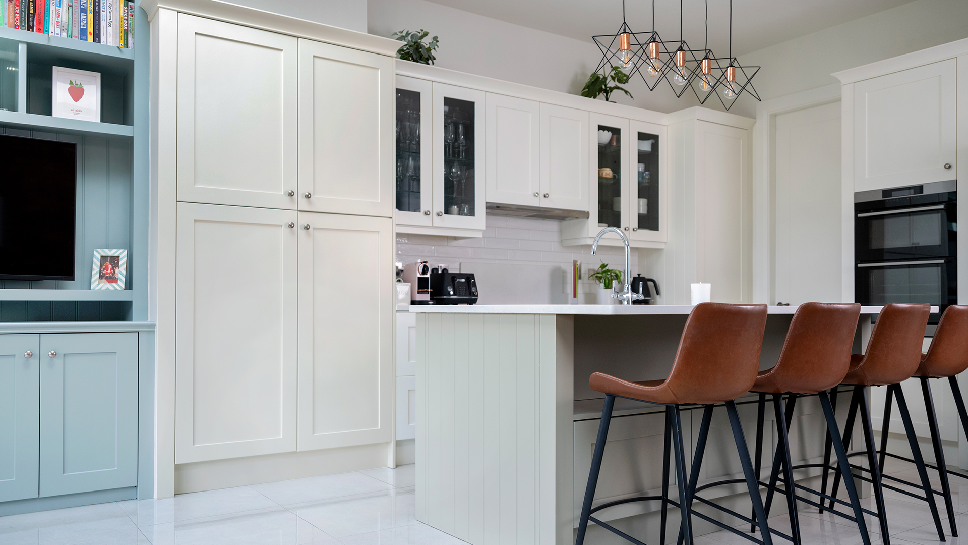 Jennifer Zamparelli's kitchen painted in Dulux Heritage Colours