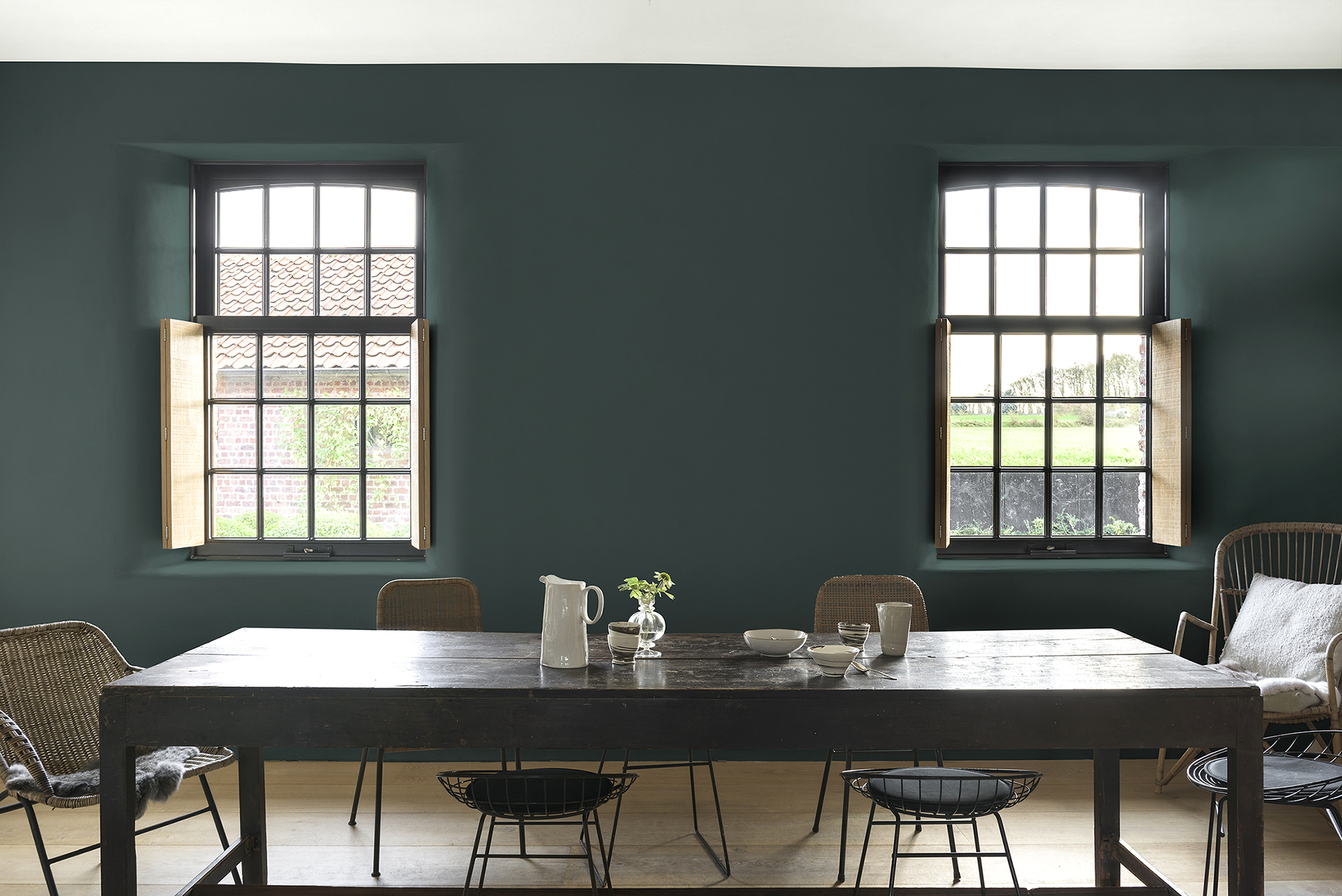 Dulux Heritage Mallard Green Dining Room