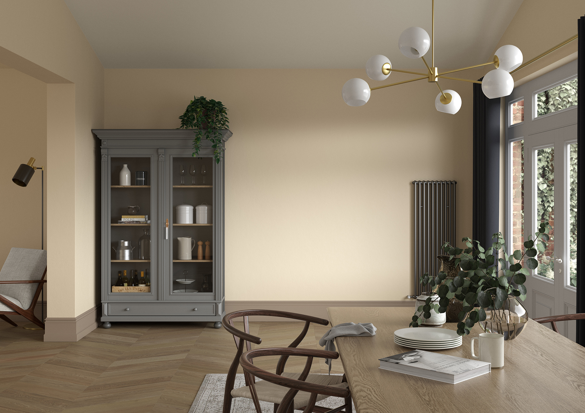 Diningroom Wall Bathstone Beige