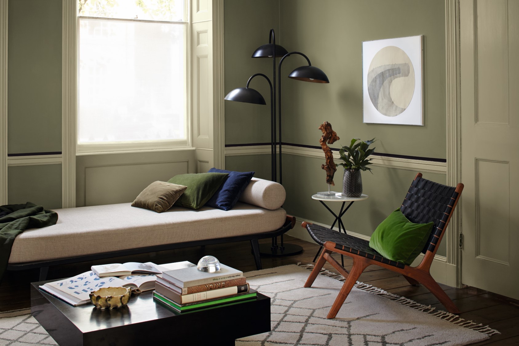 Robust Green Living Room Ideas