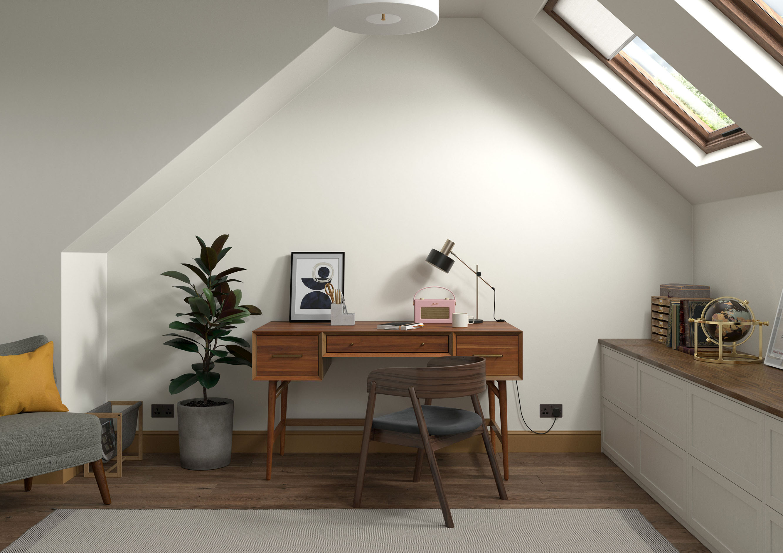 Dulux Heritage Alabaster White Office