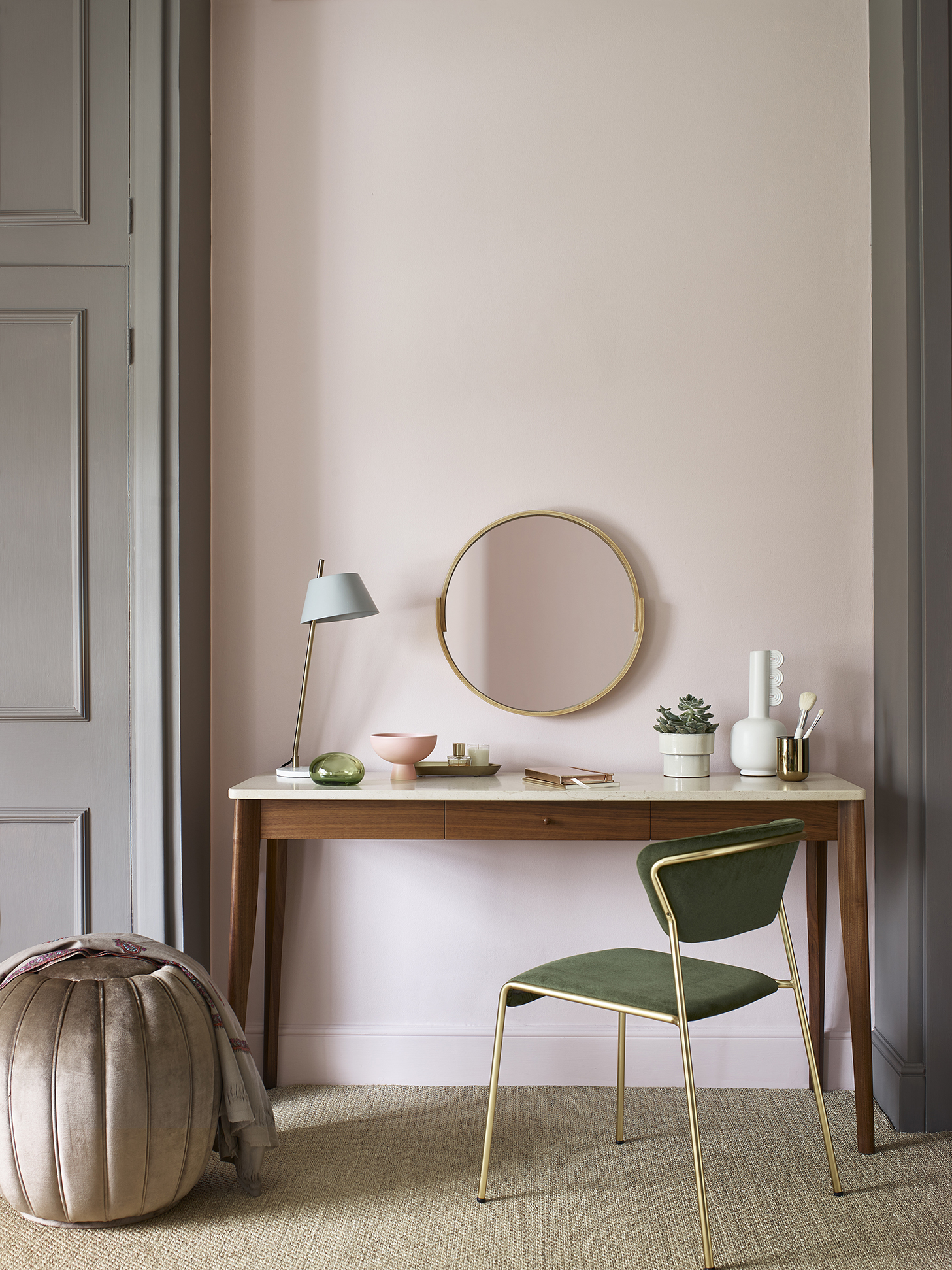 Dulux Heritage Potters Pink Dressing Room